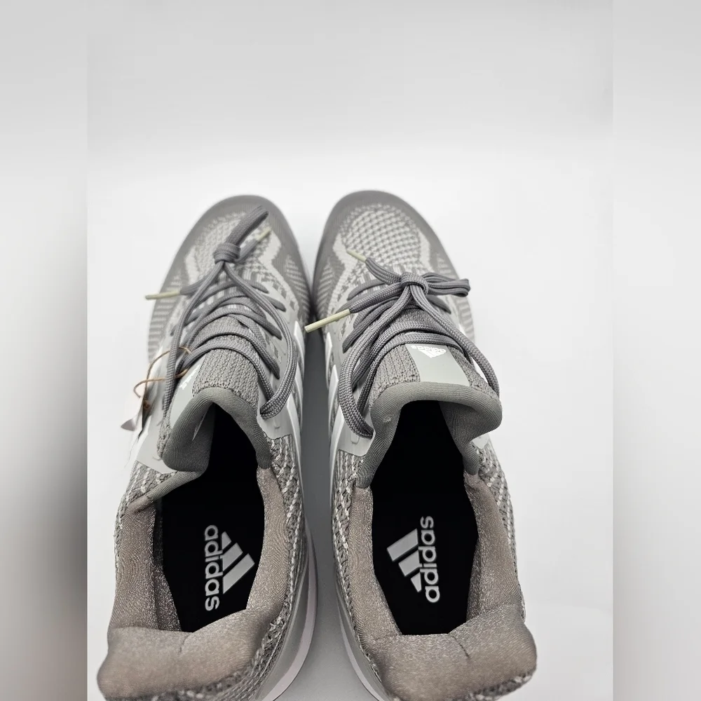 Adidas Ultraboost DNA 5.0 Baseball Cleats 'Grey White' Men's Size 15